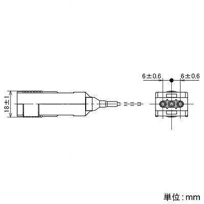 パナソニック 絶縁ホルダー付3心棒型圧着端子 フル端子側面型 VCT3.5～5.5m?用  WV2204K 画像3