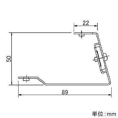 パナソニック インナーコンセント器具ブロック 電話・情報用取付枠 2コ用  NE30091K 画像2