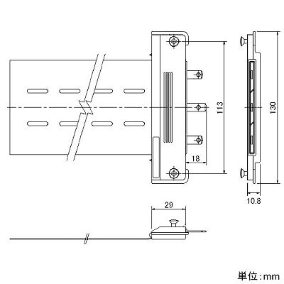 パナソニック F型ブランチ 20A 300V  NE23110 画像2