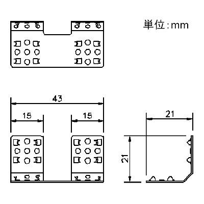 パナソニック ストレートコネクタ 20A 300V  NE24110 画像2