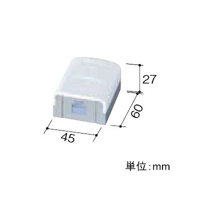 パナソニック 露出型情報モジュラジャック CAT6 1コ口  NR3171 画像2