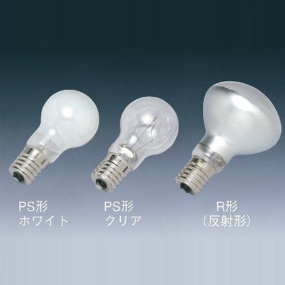 日立 ミニクリプトン電球 PS形 ホワイト 25形 E17(フック包装) KR100/110V22WW・B