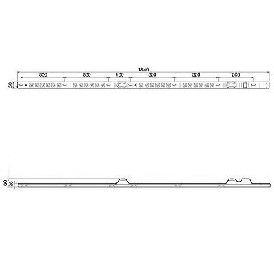 明工社 FM30Aコンセントバー 19インチラック用 24個口 30A 125V 20A 安全ブレーカ×2(12×2分岐)付 電流監視装置付  MR7966 画像2