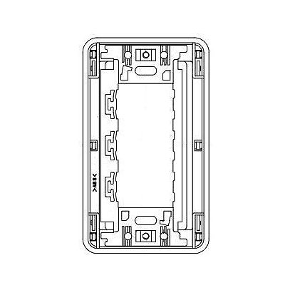 明工社 MLエレガントプレート ブランク 取付金具付  MLE1010 画像2