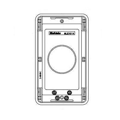 明工社 MLエレガントプレート 1個用 コンセント φ35.5  MLE1014 画像2