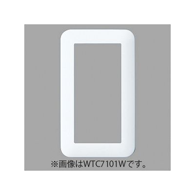 パナソニック 【生産終了】スイッチプレート ラウンド 1連用 利休色 WTC7101G