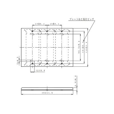 パナソニック カバープレート 取付枠付 スクエア 3連用 ベージュ  WT8093F 画像2