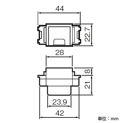 パナソニック アースターミナル フラット形 ベージュ  WN3075F 画像3