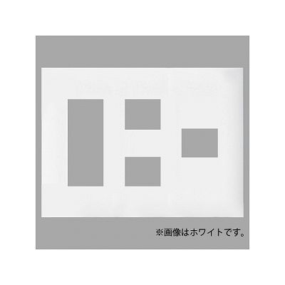 パナソニック コンセントプレート 3連用 6コ(3コ+2コ+1コ)用 スクエア 利休色 WTF8086G