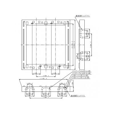 パナソニック プレート用継枠 スクエアプレート用 2連用 厚さ 12mm ホワイト  WT8172W 画像2