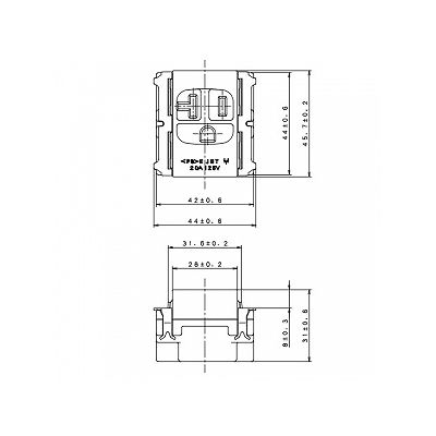 パナソニック フルカラー 15A・20A兼用埋込接地コンセント ワンタッチプレート 20A 125V  WN19213 画像2