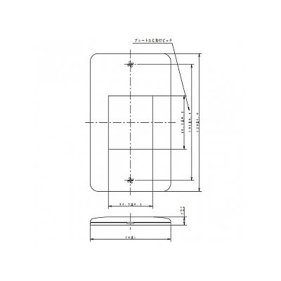 パナソニック フルカラー モダンコンセントプレート 角型 ダークベージュ  WN6021Y 画像3