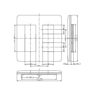 パナソニック フルカラー ワンタッチモダンプレート 5コ用 ミルキーホワイト  WN6805WK 画像3