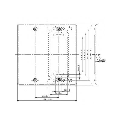 パナソニック フルカラー ステンレスカバープレート 2連用 取付枠付  WN7692K 画像3