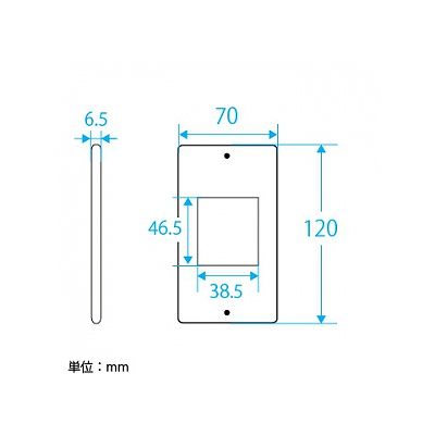 パナソニック フルカラー 新金属コンセントプレート 角型  WN7521 画像2