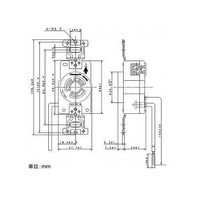 パナソニック フルカラー 埋込引掛接地コンセント 接地リード線付 ミルキーホワイト 15A 125V  WF2315W1 画像3