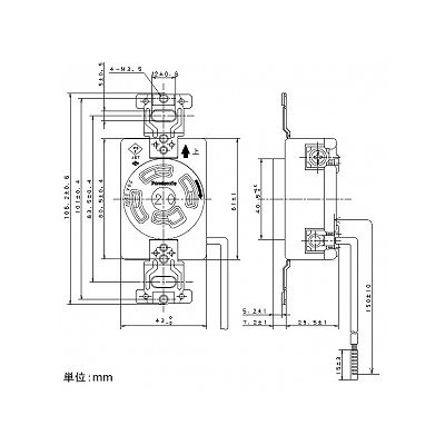 パナソニック フルカラー 埋込3P引掛接地コンセント 接地リード線付 チョコ 20A 250V  WF2420A1 画像3