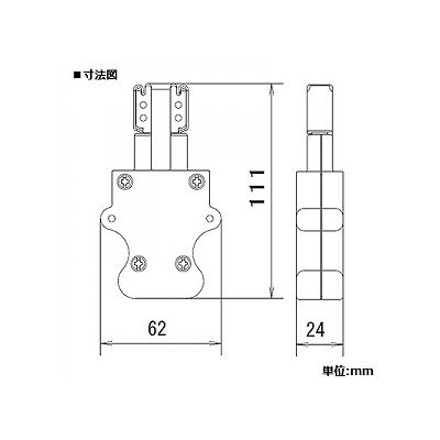 パナソニック 2Pキャップ 舞台・スタジオ用C型接地 30A 125V ブラック  WF5830B 画像2