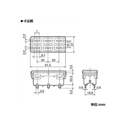 パナソニック 機器用はめ込みトリプルコンセント 極性付 15A 125V ブラック  WCF1031B 画像2