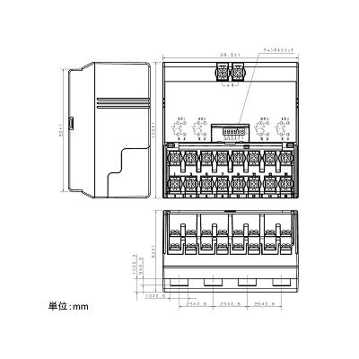 パナソニック フル2線T/U付6Aリレー両切4回路用 WR34629