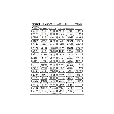 パナソニック  WRT8360