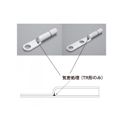 ニチフ 圧着銅管端子 (TR形) 1穴 50個入り  TR1-14 画像3