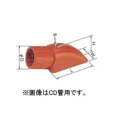 パナソニック ころがしエンド(1本止め) PF管用 呼び14 クリームグレイ  DMP141SN-R 画像2