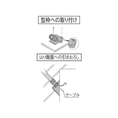 パナソニック エンドカバー45 CD管用 呼び16  DMS16BV 画像3