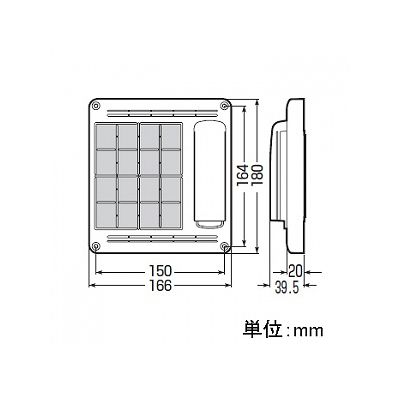 未来工業 電話保安器用ポリ台 取付自在型 ベージュ  POWF-1815TJ 画像3