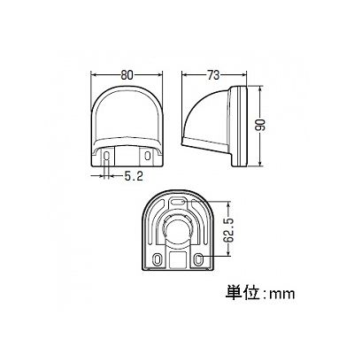 未来工業 引込みカバーフード PF管16迄 ベージュ  WKF-28J 画像5