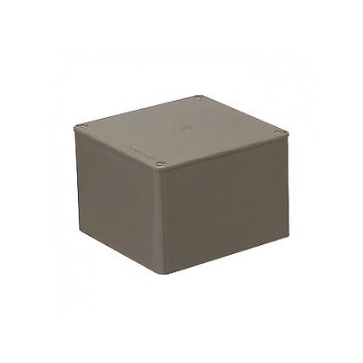 未来工業 プールボックス 正方形 ノック無し 400×400×300 チョコレート PVP-4030T