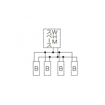 未来工業 電力量計ボックス 分岐ブレーカ付き ミルキーホワイト  WP4W-201M 画像3