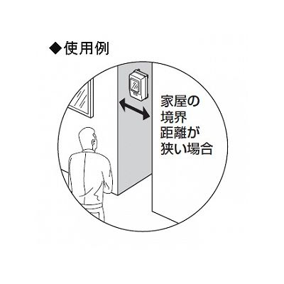 未来工業 直角サポート 積算電力計取付板用  B-2RA 画像3