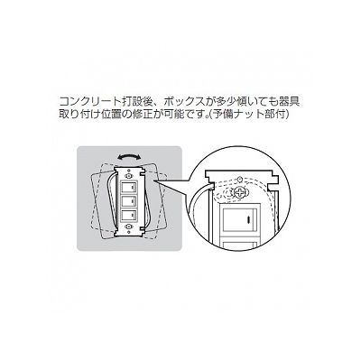 未来工業 【お買い得品 10個セット】プラスチック製塗代カバー ワンタッチタイプ 中形四角用 丸型 塗代付  OF-11PY_10set 画像4