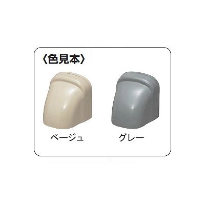 未来工業 【お買い得品 20個セット】高耐候性露出用丸型ボックス ブランクタイプ コネクタ14・16・22適合(2号用アダプタ・ナット付) ベージュ  PVM-0YTJ_20set 画像3