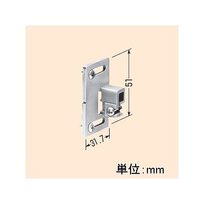 未来工業 【お買い得品 10個セット】角バー台座 形鋼巾40～100mm兼用  KOD-65B_10set 画像4