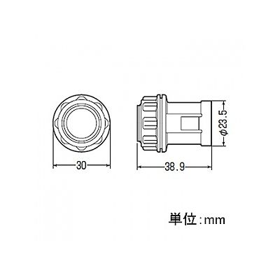 未来工業 【お買い得品 10個セット】TLコネクタ エコノミータイプ TLフレキ専用  TLK-14ES_10set 画像2