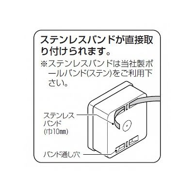 未来工業 【お買い得品 10個セット】露出用四角ボックス 防水タイプ ミルキーホワイト  PV4B-ANPM_10set 画像4