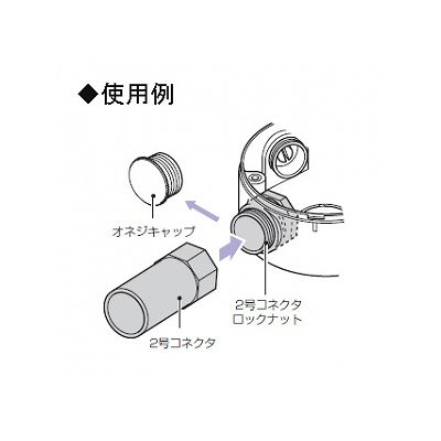 未来工業 【お買い得品 20個セット】露出用丸型ボックス ブランクタイプ 1～4方出兼用型 チョコレート  PVM-0T_20set 画像2