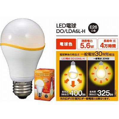 オリオン電機 【超お買得品!12個セット】ORION Weco LED電球(電球色) DOLDA6LH-12SET