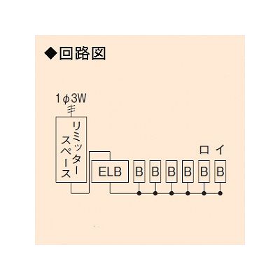 未来工業 【お買い得品 5個セット】ミライパネルMP型 単相三線式リミッタースペース 中性線欠相保護付3POC付漏電しゃ断器 露出・半埋込み兼用 回路数4+スペース数2  MP61-304K_5set 画像2