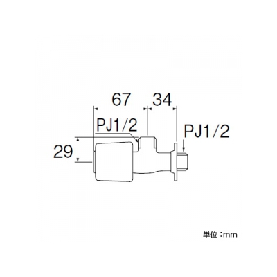 三栄水栓製作所 ハンドシャワー バスルーム用 クリスタルハンドル仕様 シャワー吐水のみ  S30V-13 画像3