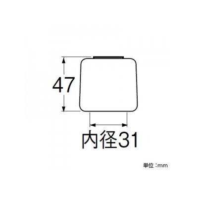 三栄水栓製作所 角クリスタルハンドル ハンドルアダプター3・湯、水用キャップ付  PR250FS 画像2