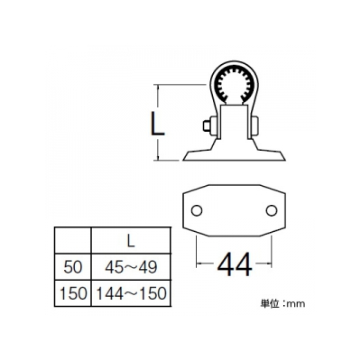 三栄水栓製作所 樹脂製T字サドル(防振ゴム付) 戸建・集合住宅用  R654N-1-50 画像2