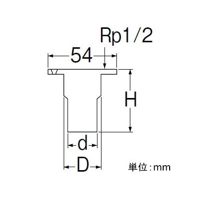 三栄水栓製作所 PCユニット取出しソケット HI・VPパイプ用 ビス付 床穴開寸法:38mm 呼び:13×13  T210-13X13 画像3