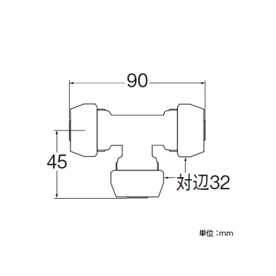 三栄水栓製作所 ポリパイチーズソケット1種 呼び13 黄銅製  T66-1-13_ 画像2