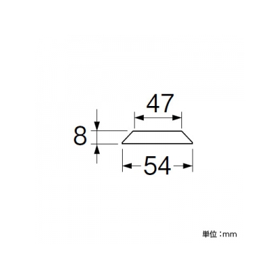 三栄水栓製作所 三角パッキン キッチン用 (P)H62-820、U7-64S用  PP40-640 画像3