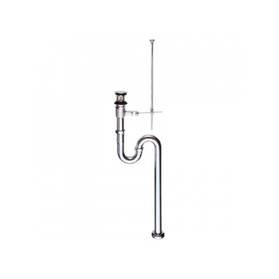 三栄水栓製作所 ポップアップSトラップ 洗面用品 オーバーフロー用 アジャスト付 排水栓外径:54mm H700-32