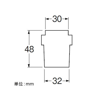 三栄水栓製作所 洗濯機排水ホースキャップ ホース内径30mm用  PH64-89T 画像3