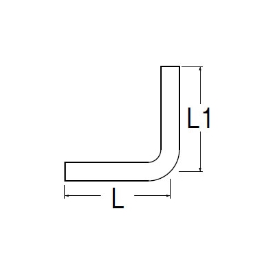 三栄水栓製作所 ロータンク洗浄管上部 トイレ用 パイプ径:32mm 寸法:200×105mm  H80-2-32X200X105 画像2